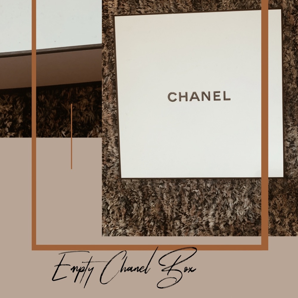 EMPTY CHANEL BOX